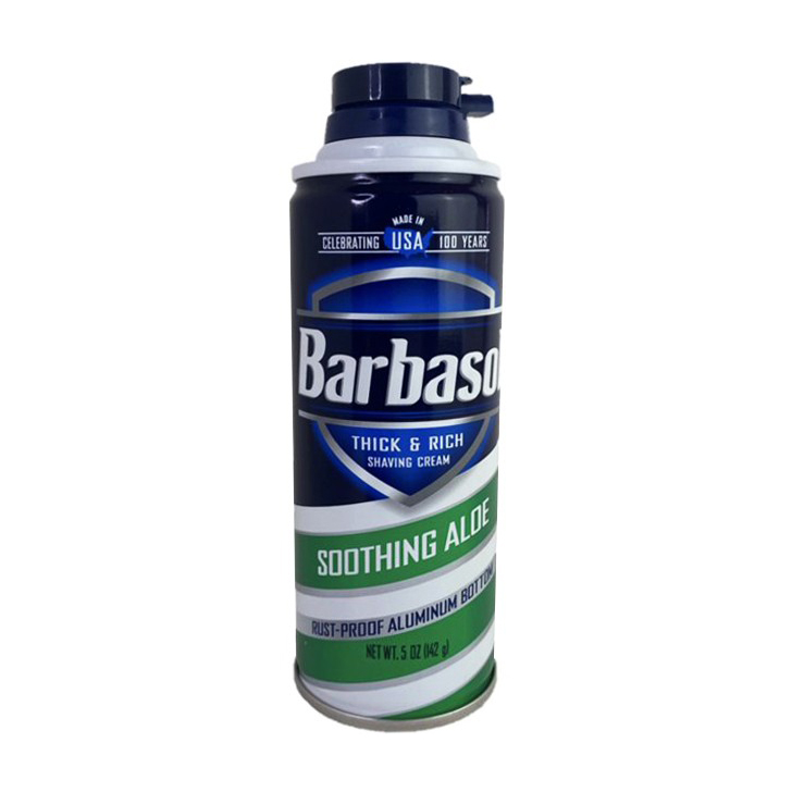 Чоловіча піна для гоління Barbasol Thick &amp; Rich Shave Cream Soothing Aloe, 142 г